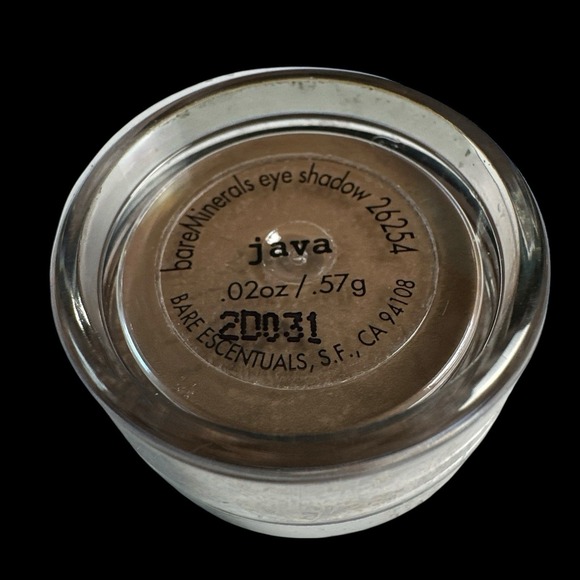 Bareminerals JAVA Eye Color - Loose Powder - Sealed - 0.02 oz - Full Size 26254 - Picture 1 of 5